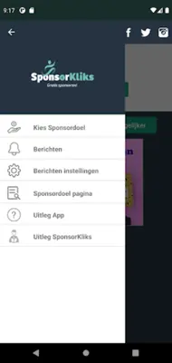 SponsorKliks/Gratis Sponsoren android App screenshot 1